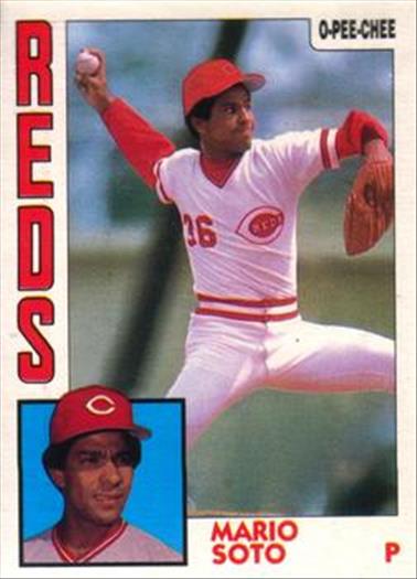 1984 O-Pee-Chee Baseball Cards 160     Mario Soto